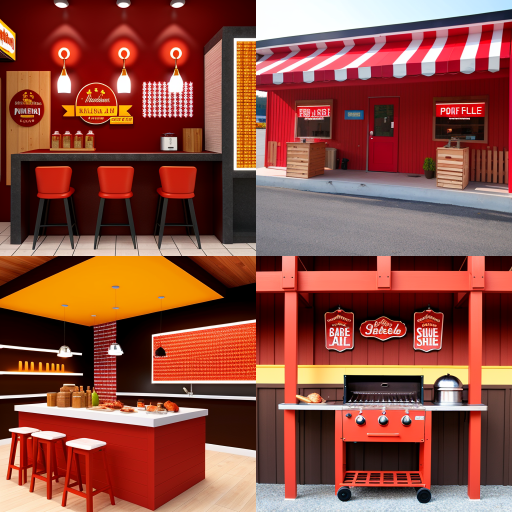 烤肉店裝修設(shè)計(jì)效果圖